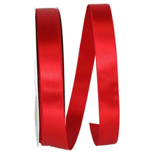 Value Double Face Satin Ribbon 7/8" x 100 Yards Ribbon R-DV78-RD Red 1 Allurepack