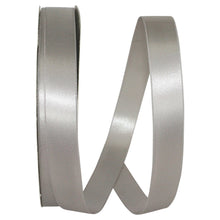 Value Double Face Satin Ribbon 7/8" x 100 Yards Ribbon R-DV78-GR Steel Grey 1 Allurepack