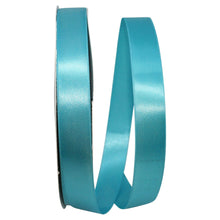 Value Double Face Satin Ribbon 7/8" x 100 Yards Ribbon R-DV78-TE Turquoise 1 Allurepack