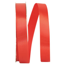 Value Single Face Satin Ribbon 7/8" x 100 Yards Ribbon R-SV78-RD Red 1 Allurepack