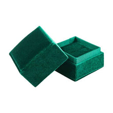 Velvet Ring Box, Forever Collection Ring FR10-GN Green 12 Allurepack