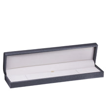 Weave Texture Bracelet Box, Contemporary Collection bracelet CO40-GB Grey/Blue 12 allurepack