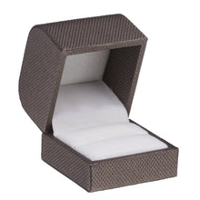 Weave Texture Ring Box, Contemporary Collection ring CO10-BZ Bronze 12 allurepack